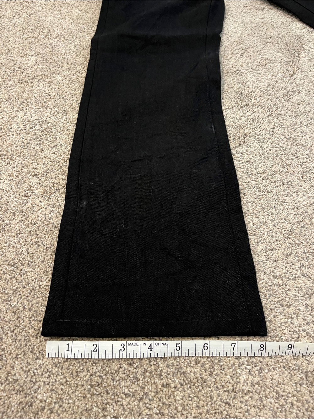 Purple Brand P004 Black Men's Bootcut Jeans - Picture 4 of 8